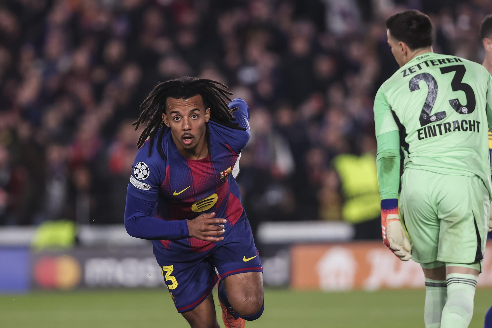 Las fotos del Barcelona-Eintracht Frankfurt