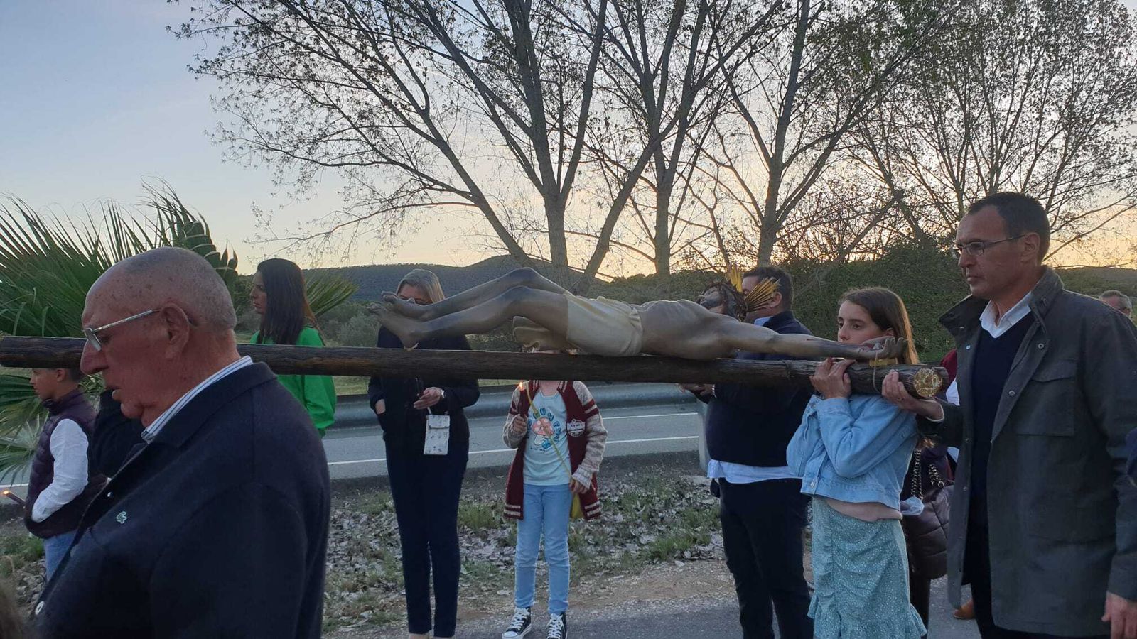 Vía Crucis del Cristo de la Buena Muerte.