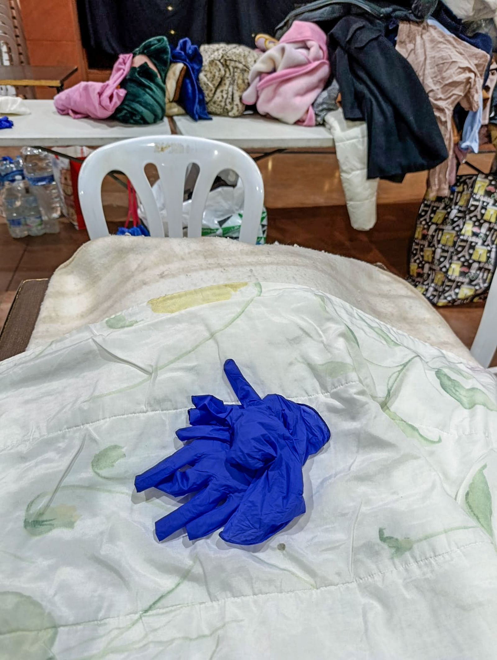 Fotografías del Hospital de campaña habilitado en Adamuz tras el accidente de tren