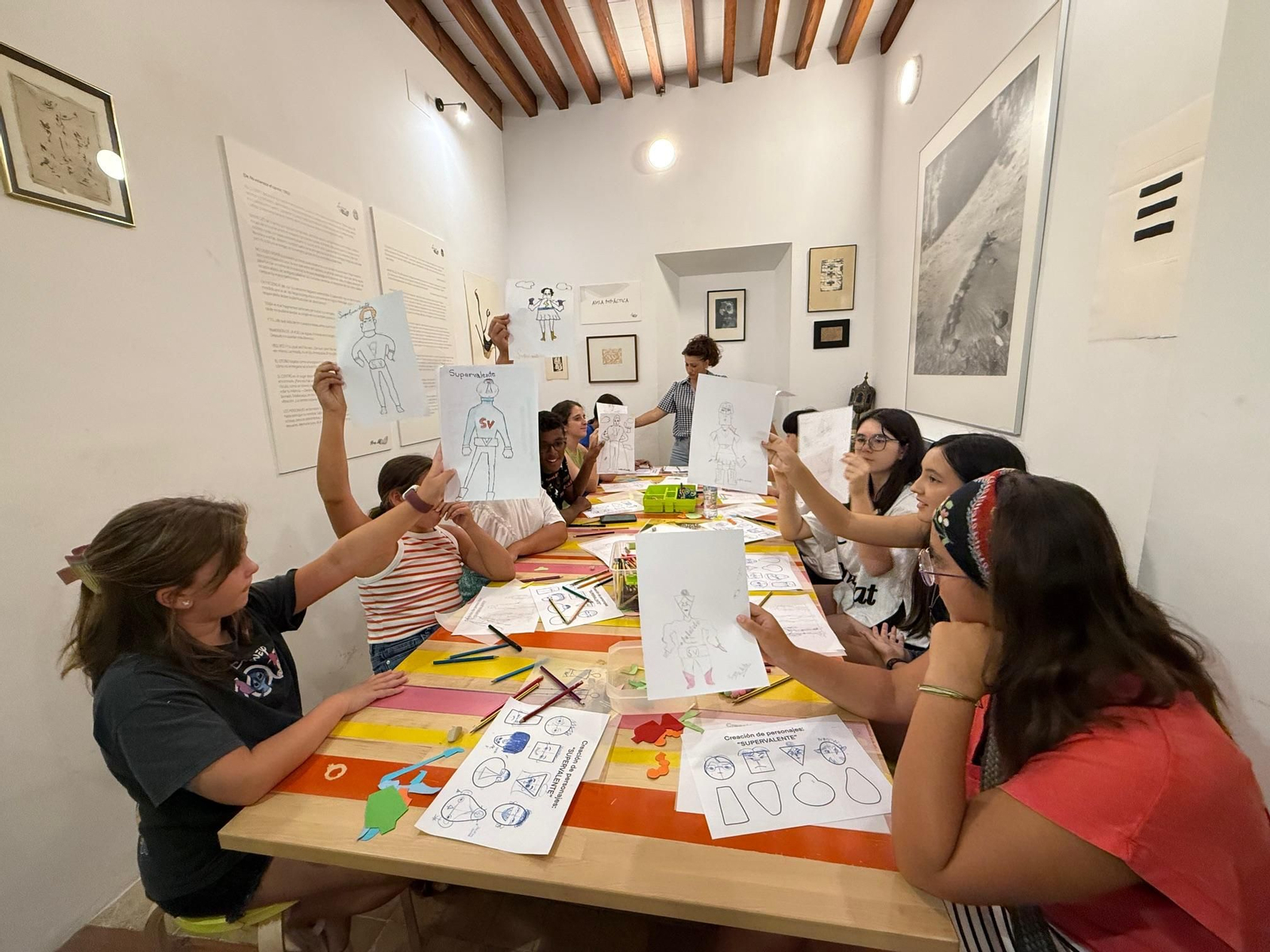 Una de las actividades celebrada en la Casa del Poeta con Sol Ruiz.