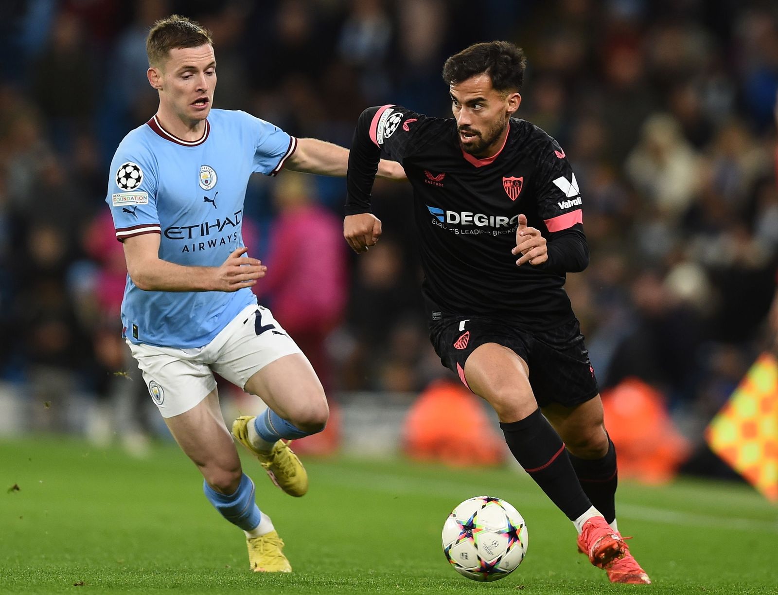 Las fotos del Manchester City-Sevilla de Champions