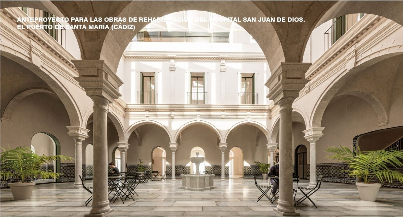 Una imagen del anteproyecto de rehabilitación de San Juan de Dios.