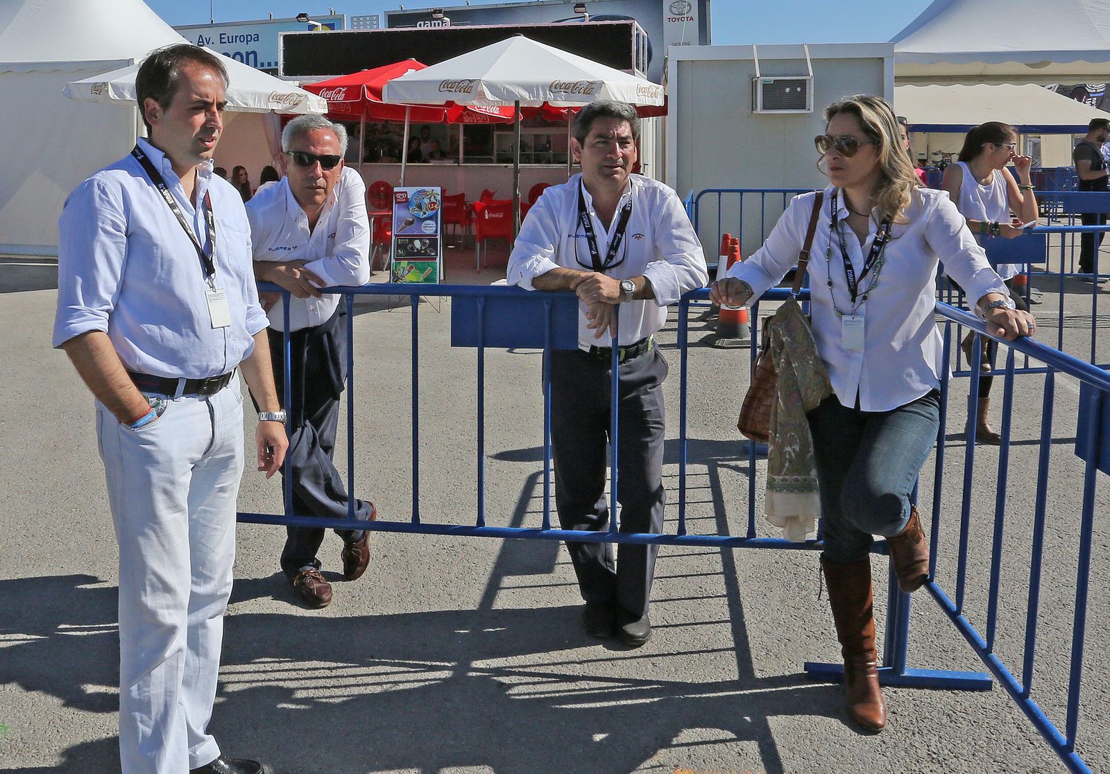 Antonio Saldaña, fotografiado en el interior del circuito.