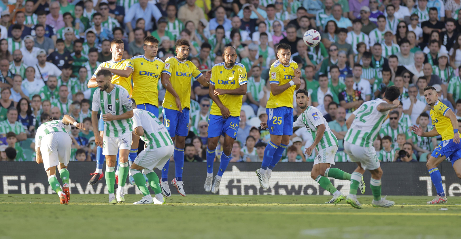 Las imágenes del Real Betis-Cádiz CF