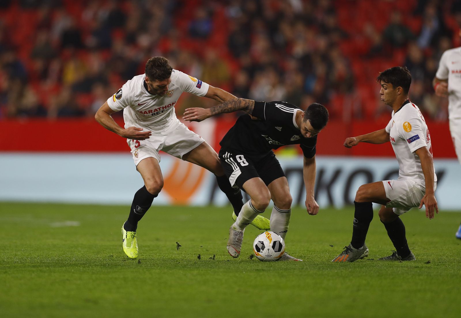 La imágenes del Sevilla fc-Qarabag Fk