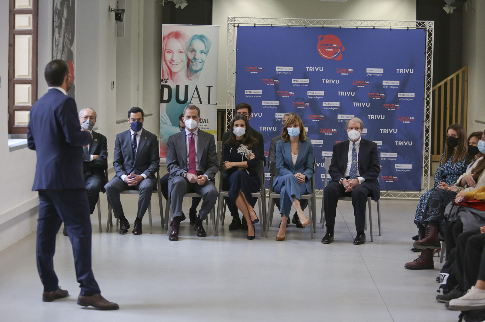 La visita de los Reyes a Málaga, en fotos