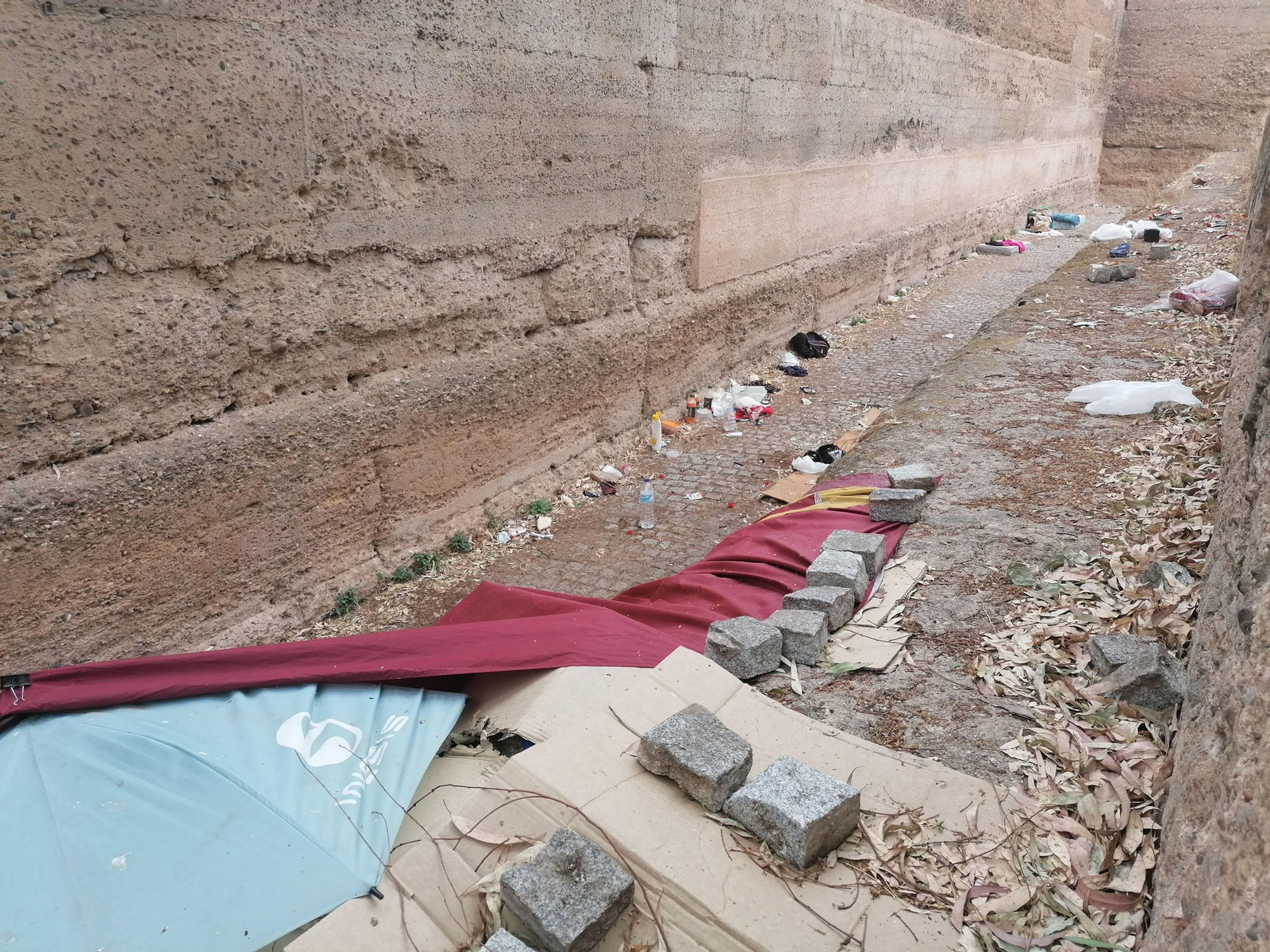 Galería de imágenes de la suciedad en distintos puntos de la ciudad.