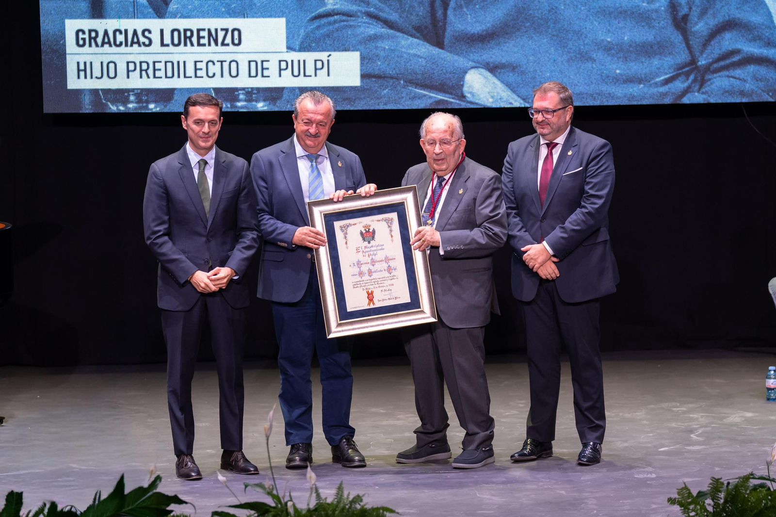 Nombramiento del hijo predilecto de Pulpí.