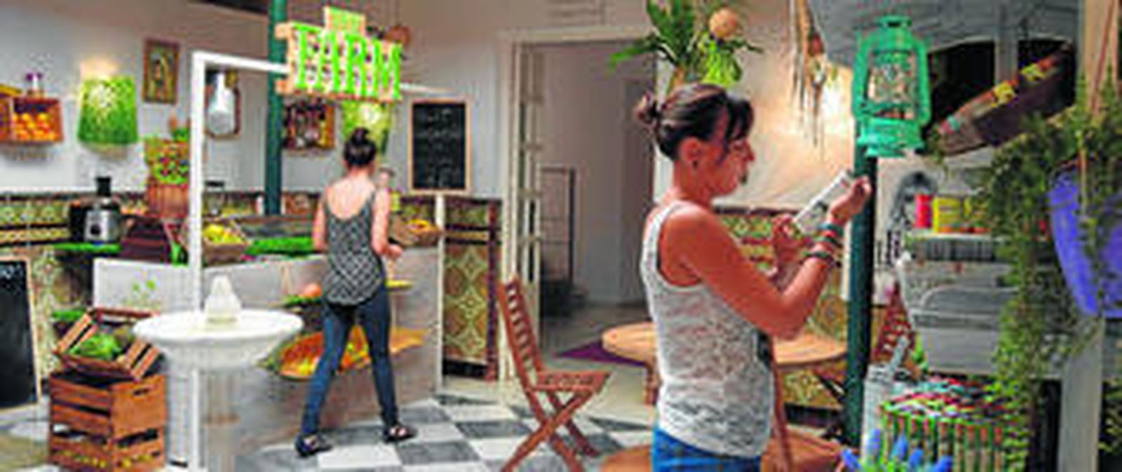 Interior de la tienda Julietta, una 'concept stores' instalada en Marbella.