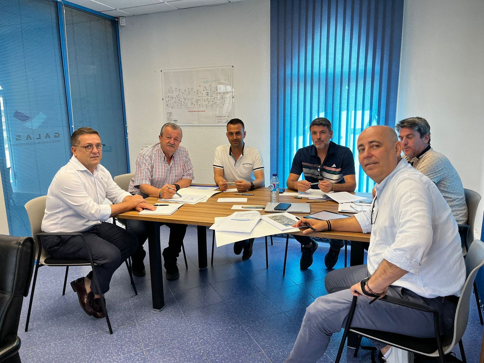 Los ediles de Huércal-Overa y Pulpí se han reunido con técnicos de GALASA para preparar la operación.