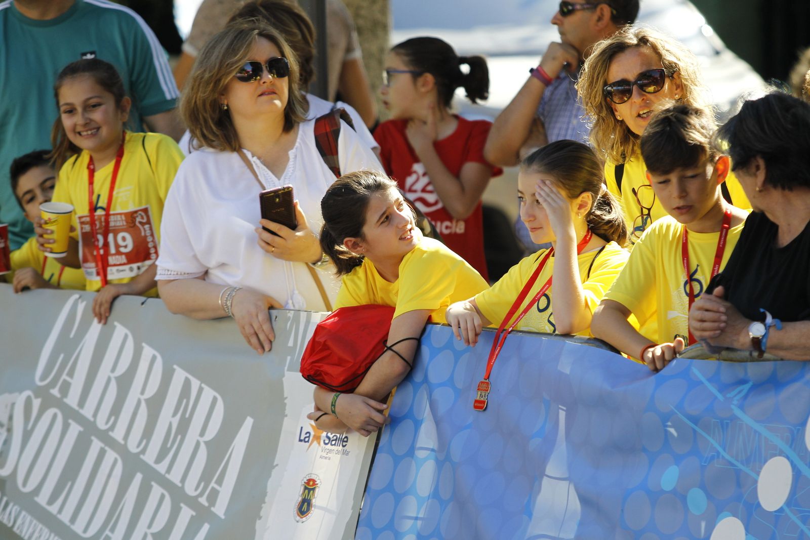 Fotogalería carrera atletismo popular enfermedades poco frecuentes. La Salle Almería