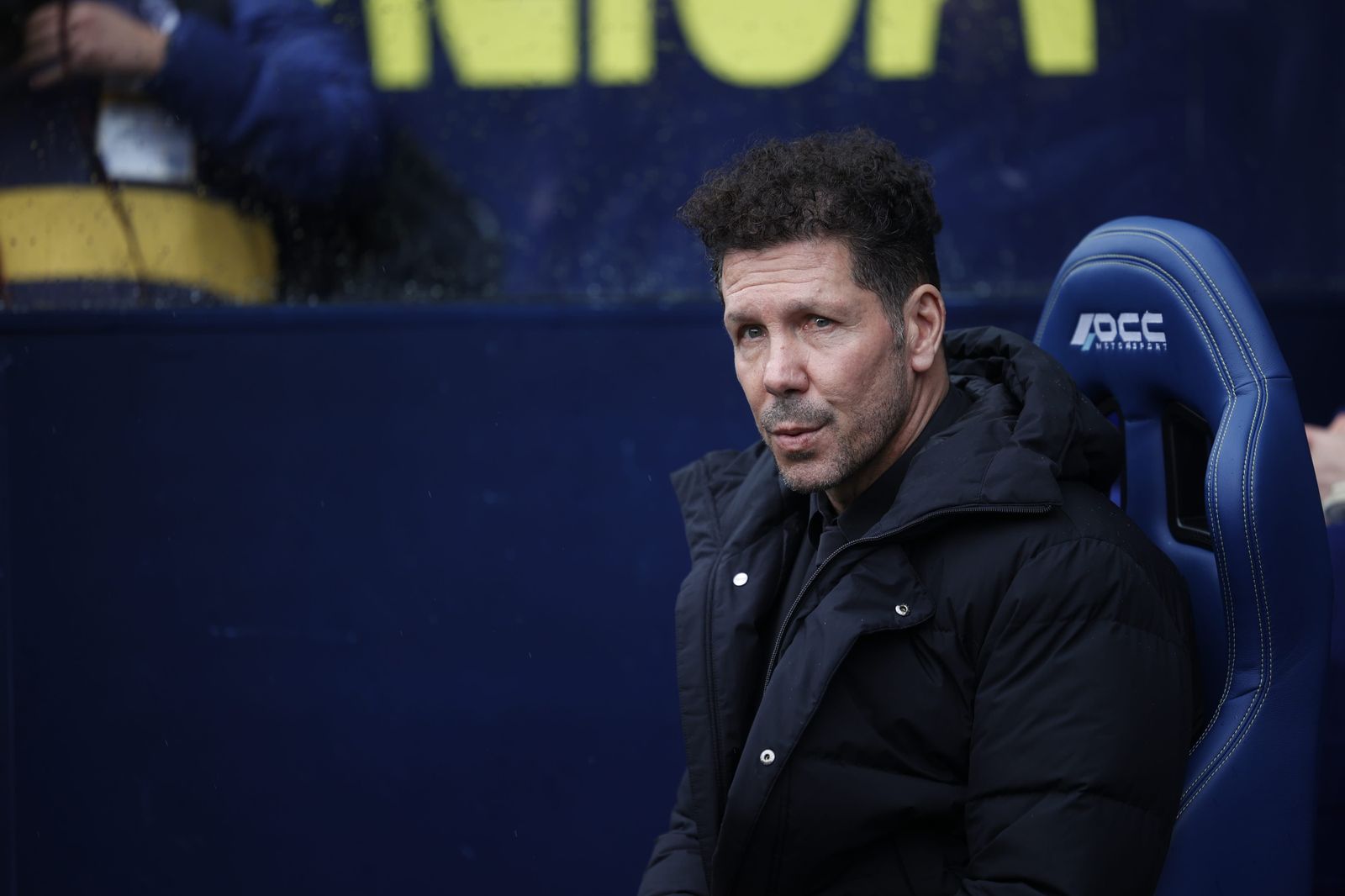 El entrenador del Atlético de Madrid, Diego Pablo Simeone.