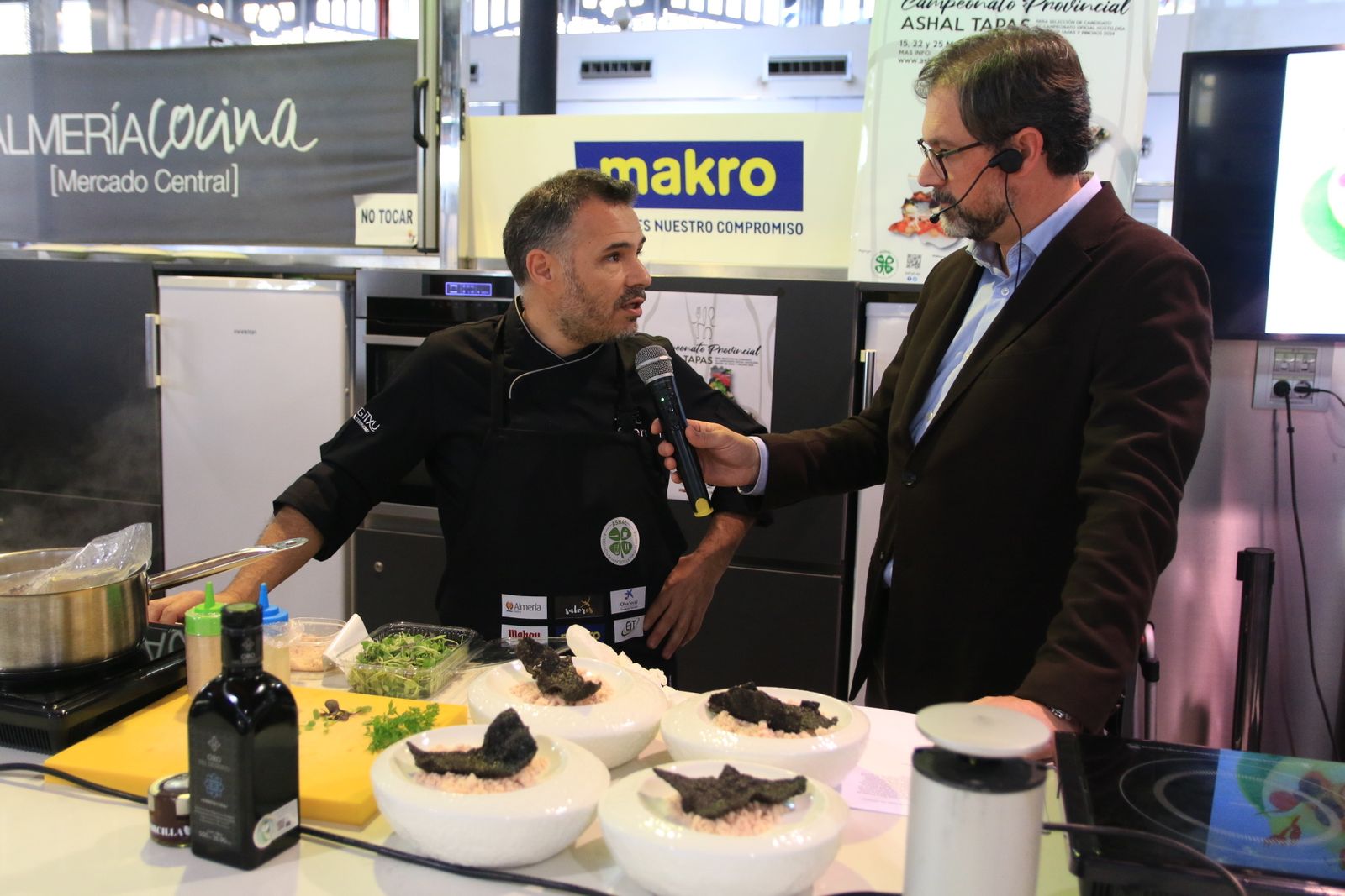 Imágenes de las mejores elaboraciones del Campeonato de Tapas de Almería