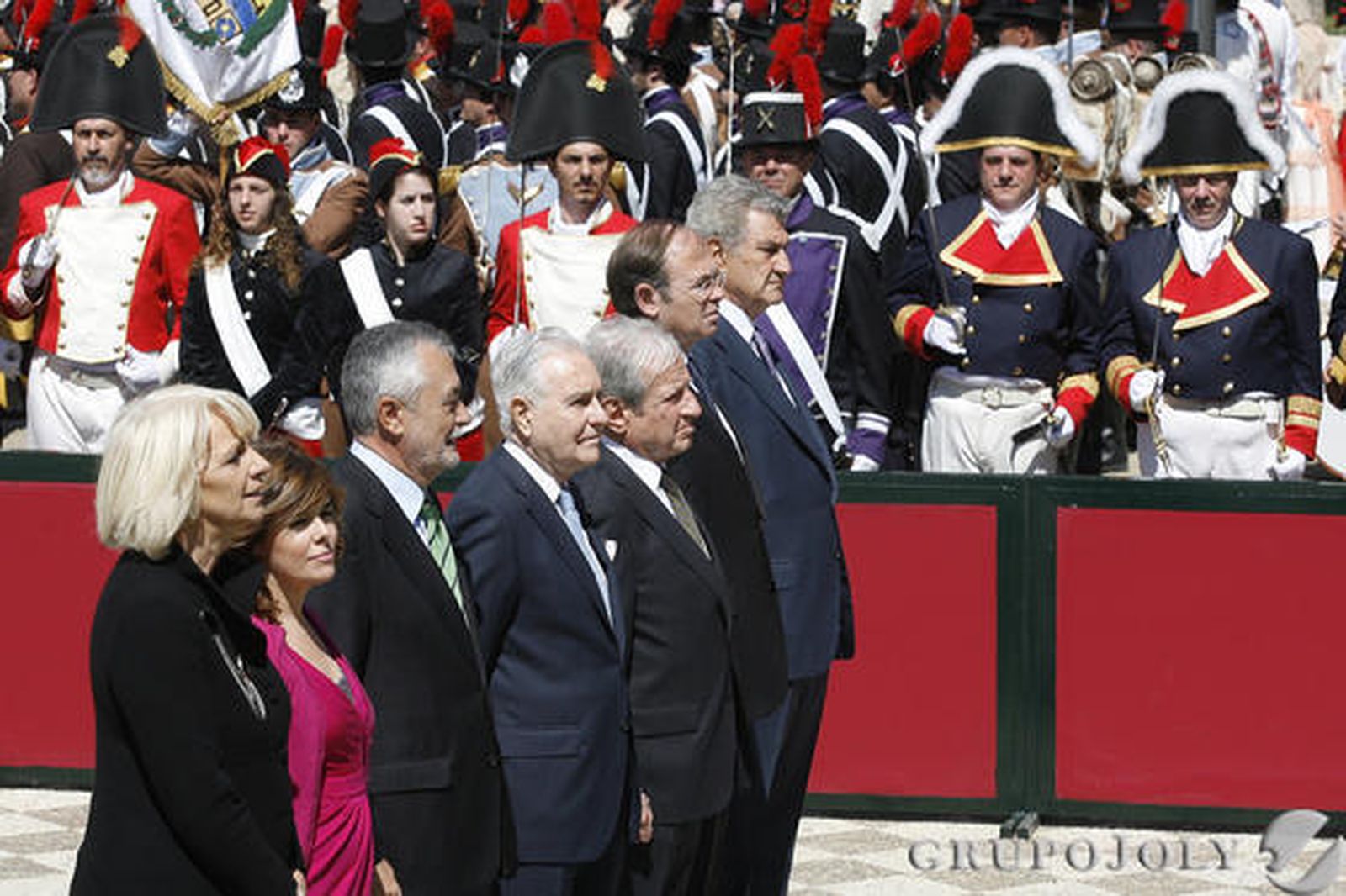 Acto de conmemoración del Bicentenario de la Constitución de 1812.

Foto: Lourdes de Vicente, Joaquin Pino y Jose Braza