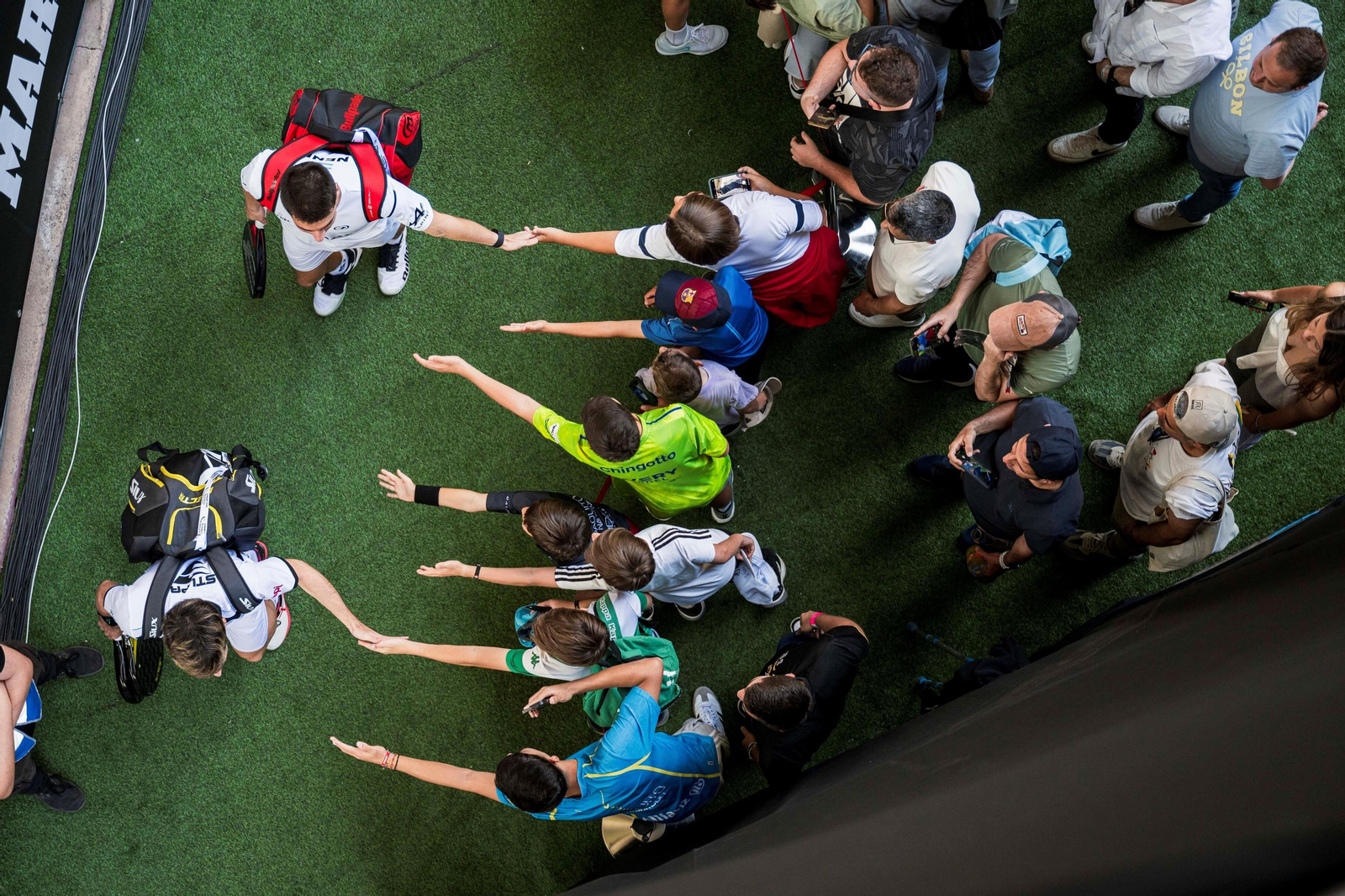 Las mejores imágenes de las semifinales de pádel en el Estadio de la Cartuja
