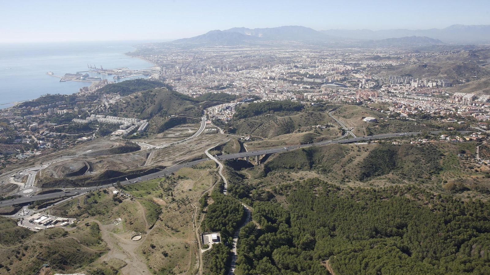 Panorámica de la Autovía del Mediterréaneo.