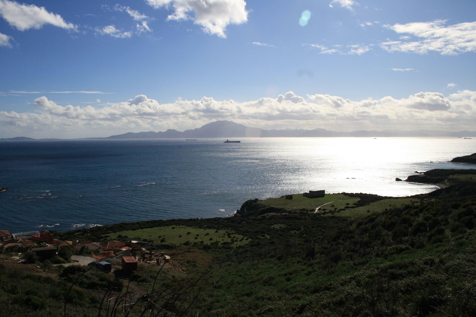 Vista del Estrecho de Gibraltar Vista del Estrecho de Gibraltar