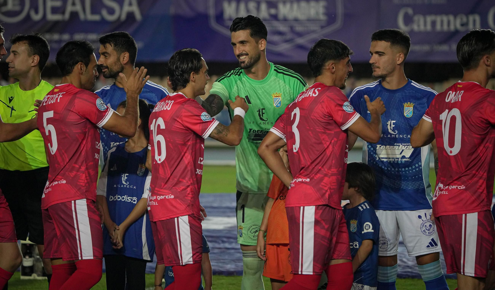 Imágenes del partido del Xerez CD - Minera