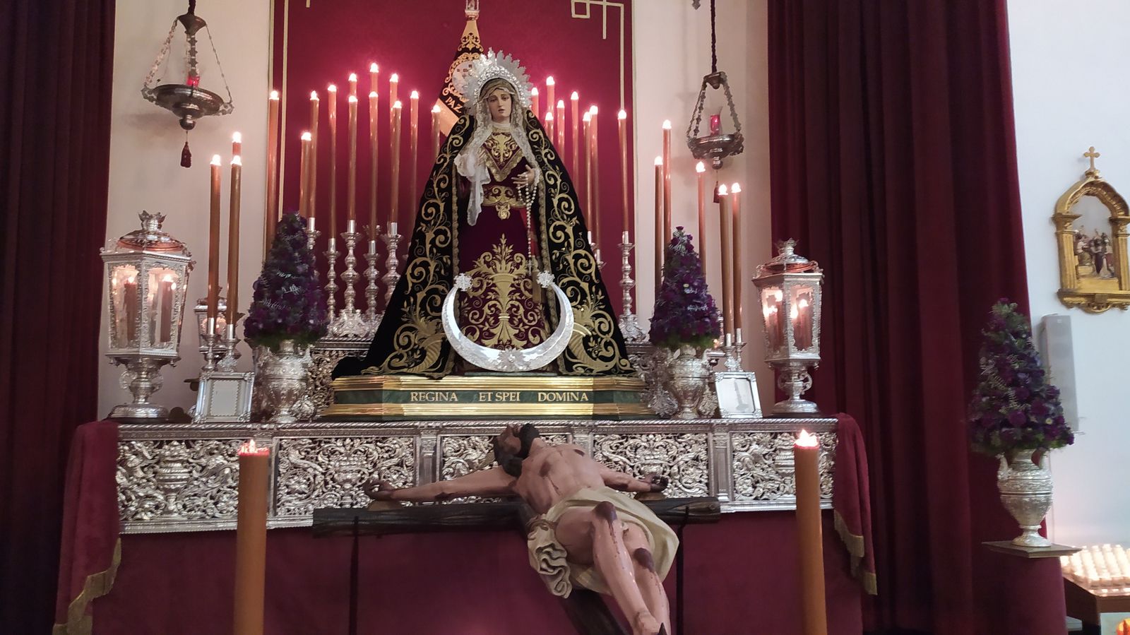 Domingo de Pasión en San Fernando, las imágenes de las vísperas