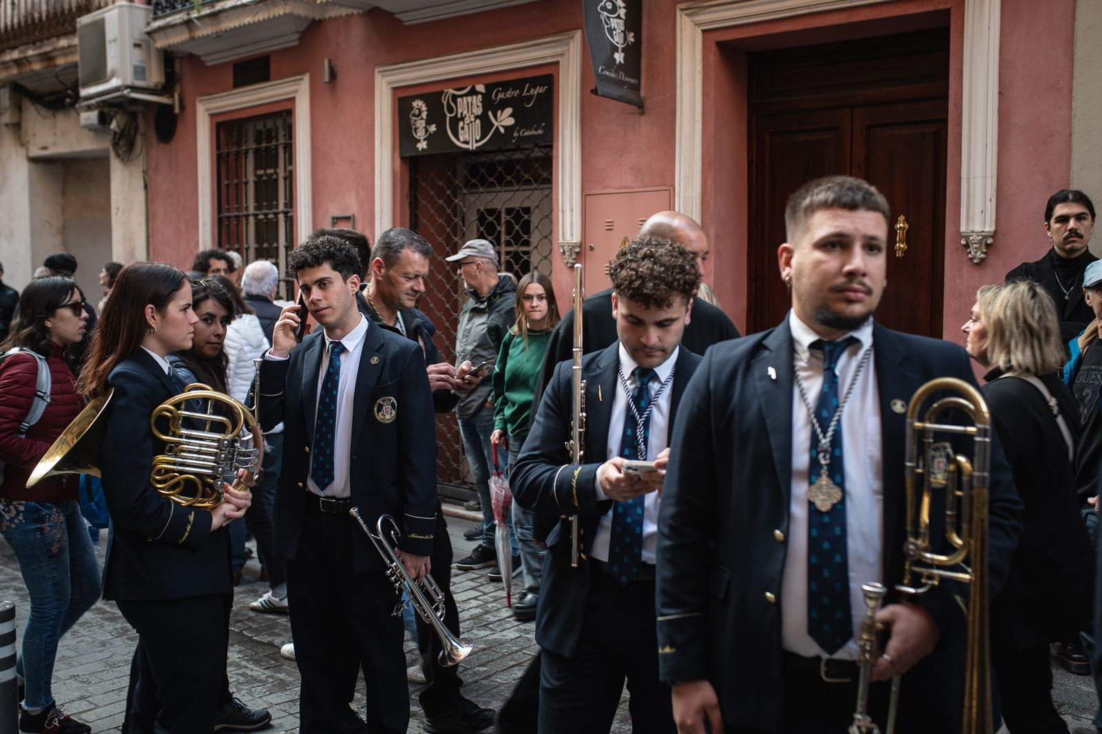 Las imágenes de la Hermandad de la Soledad de San Buenaventura en la Semana Santa de Sevilla 2024
