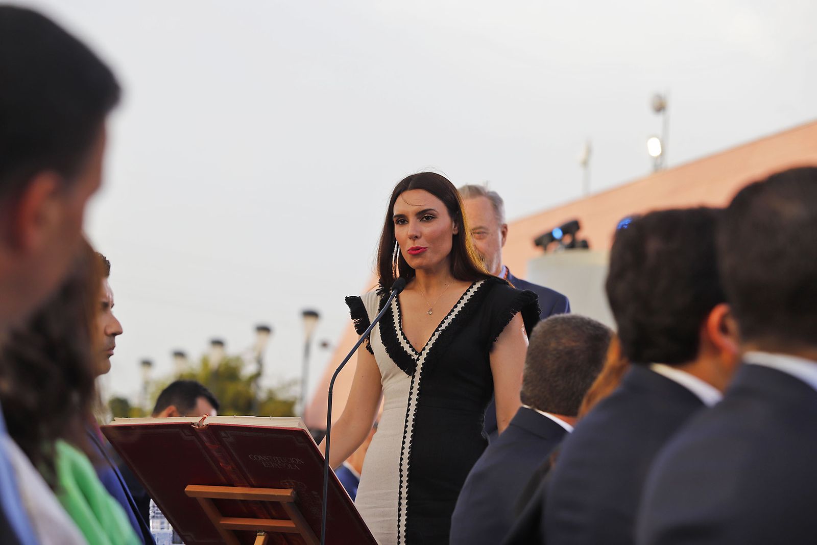 Imágenes de la constitución de la Diputación de Huelva