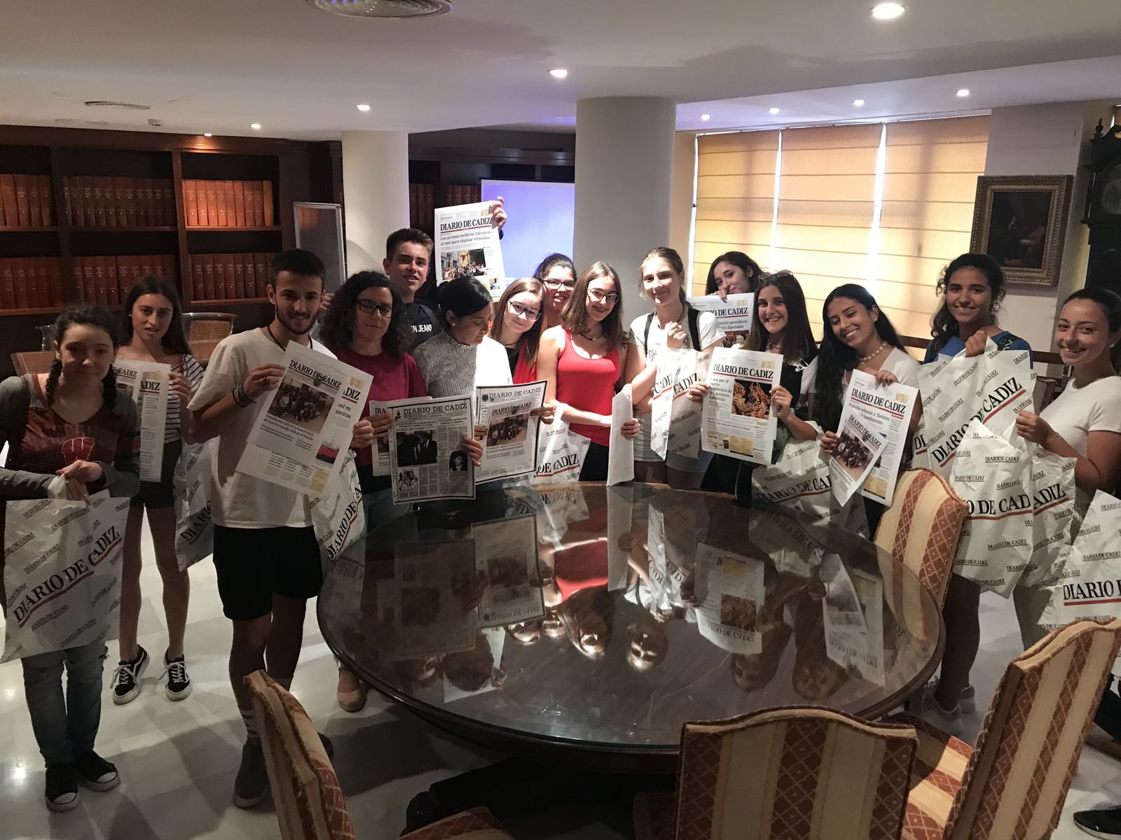 Visita del colegio Sancti Petri de San Fernando