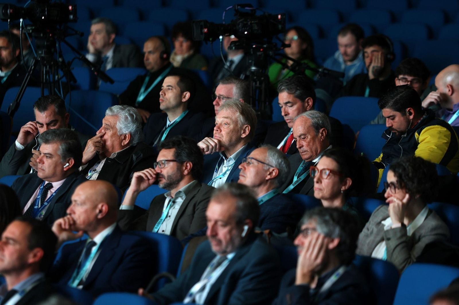 Imágenes de la mesa redonda 'H2V como vector de descarbonización' este viernes en Huelva