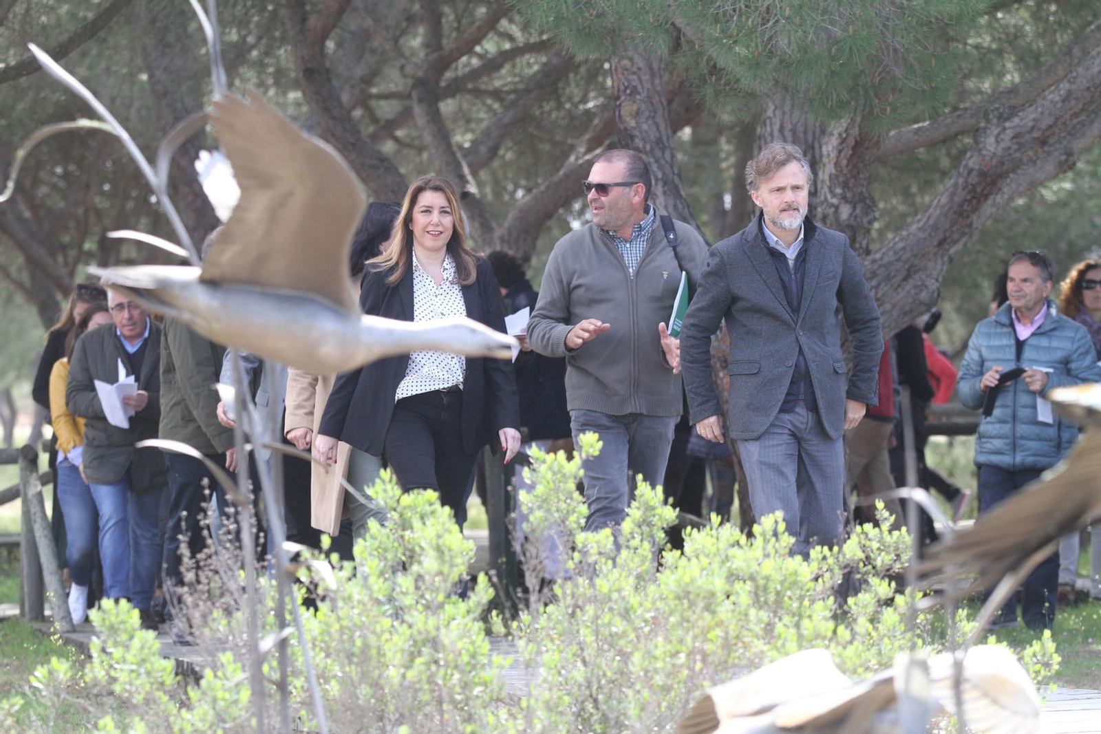 Susana Díaz inaugura en Doñana el Observatorio del Lince