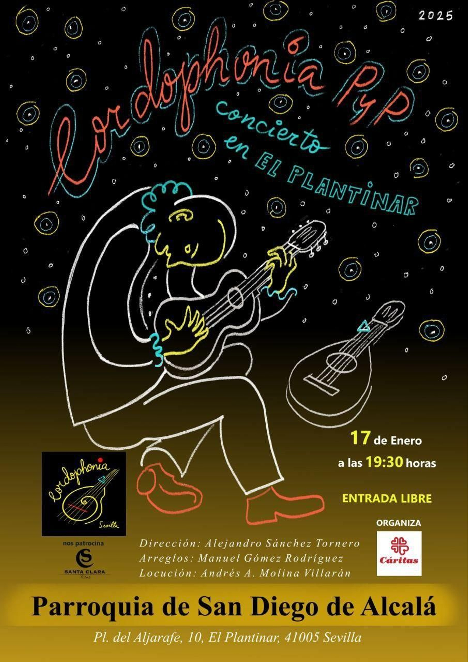 Cartel anunciador de este concierto