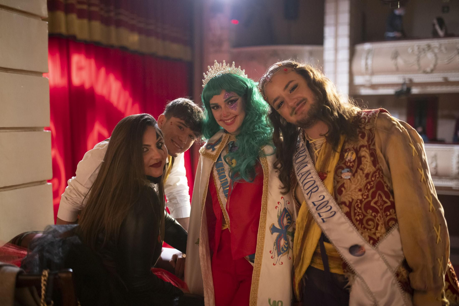 Imágenes del ambiente en el cuarto día del concurso de agrupaciones del Carnaval Colombino