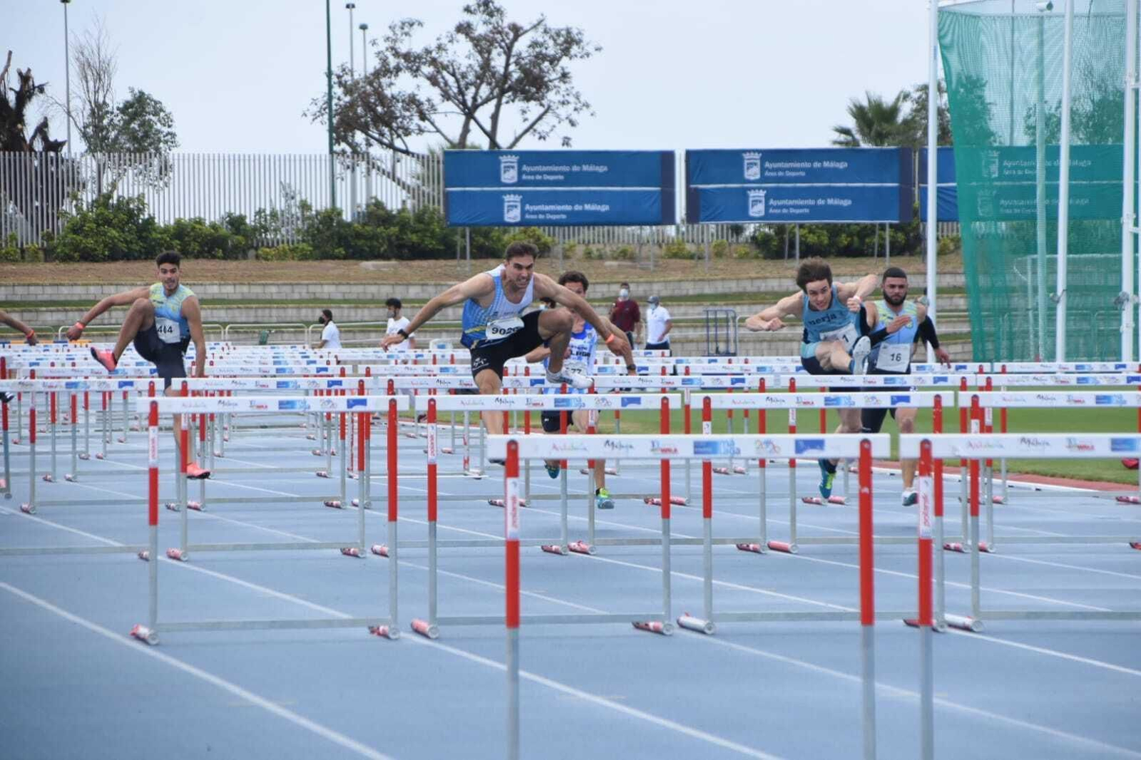 Las fotos del Campeonato de Andalucía de atletismo en Málaga