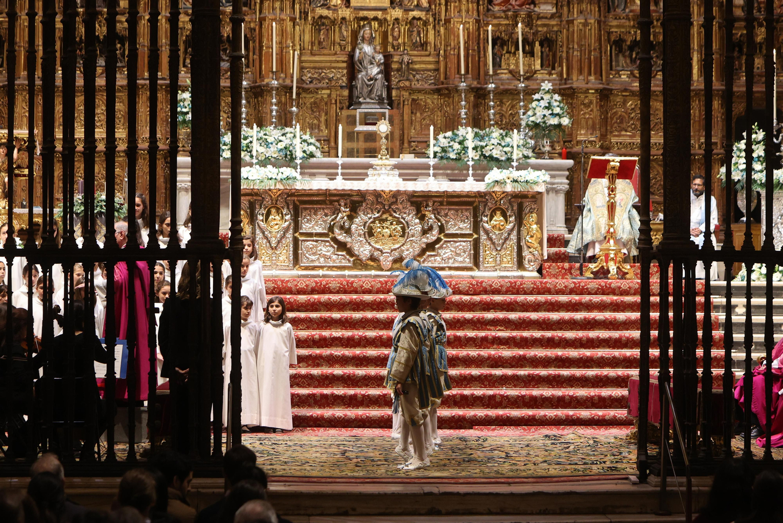 Baile de los seises en la festividad de la Inmaculada