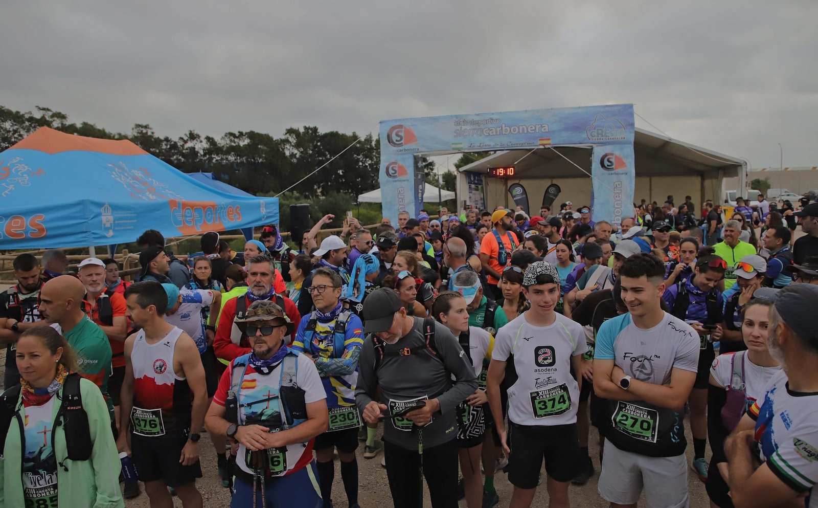 Fotos de la XIII Cresta Sierra Carbonera en La Línea