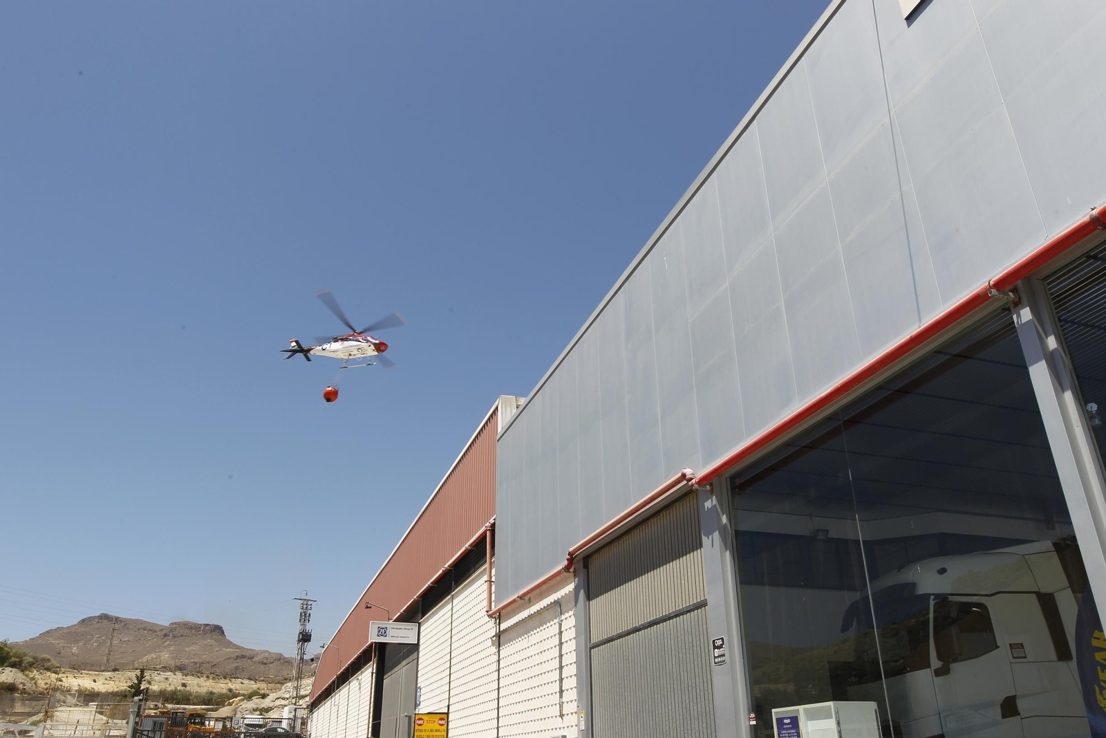 Fotogalería incendio forestal Paraje Majada del Aguilón. Huércal de Almería