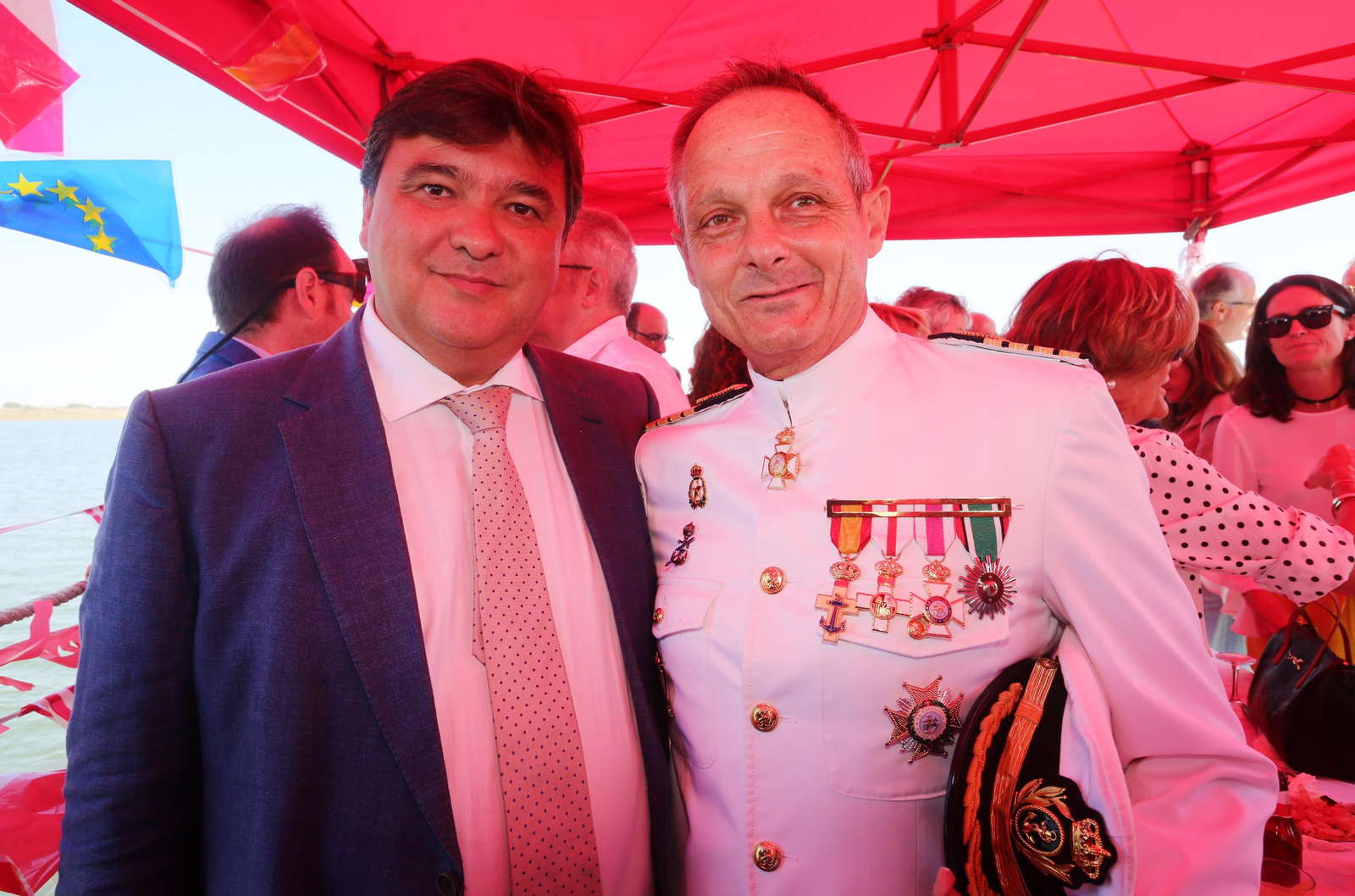 Procesión de la Virgen del Carmen por la Ría de Huelva en imágenes