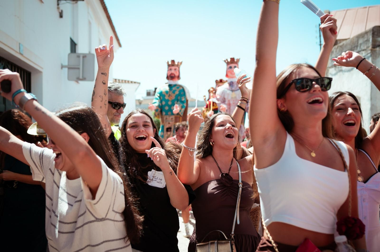 Imágenes del comienzo de las Fiestas Taurinas Tradicionales de Trigueros