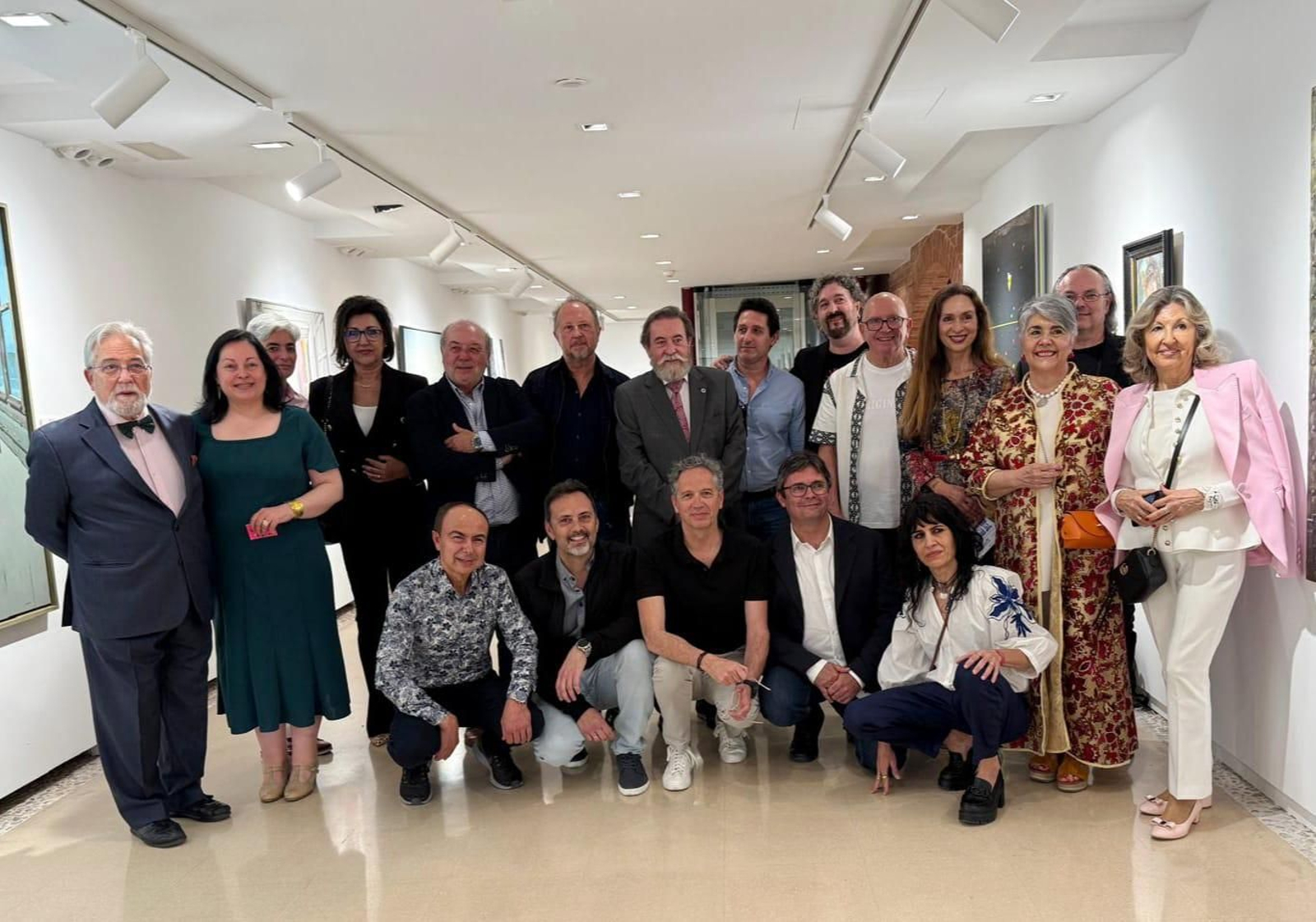 Todos los artistas participantes en la exposición Andaluz.es en Madrid