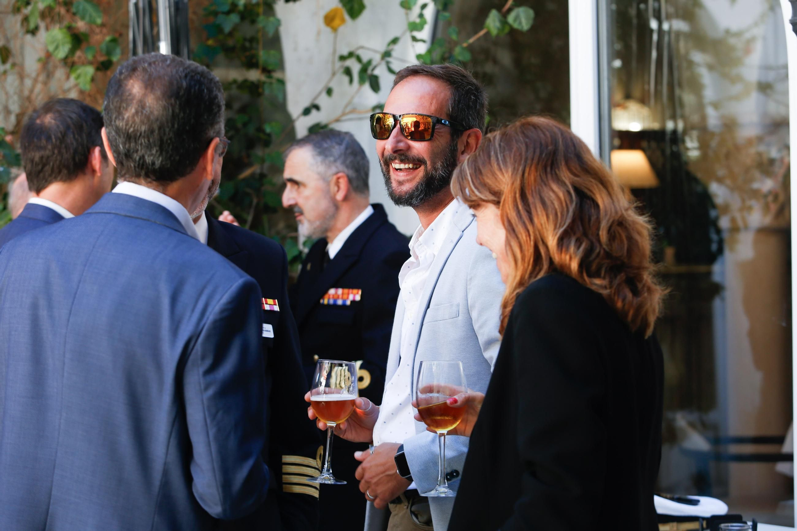 Las fotos del almuerzo del Propeller Club de Algeciras con Fernando García Rodríguez, jefe de Estado Mayor de la Operación Atalanta