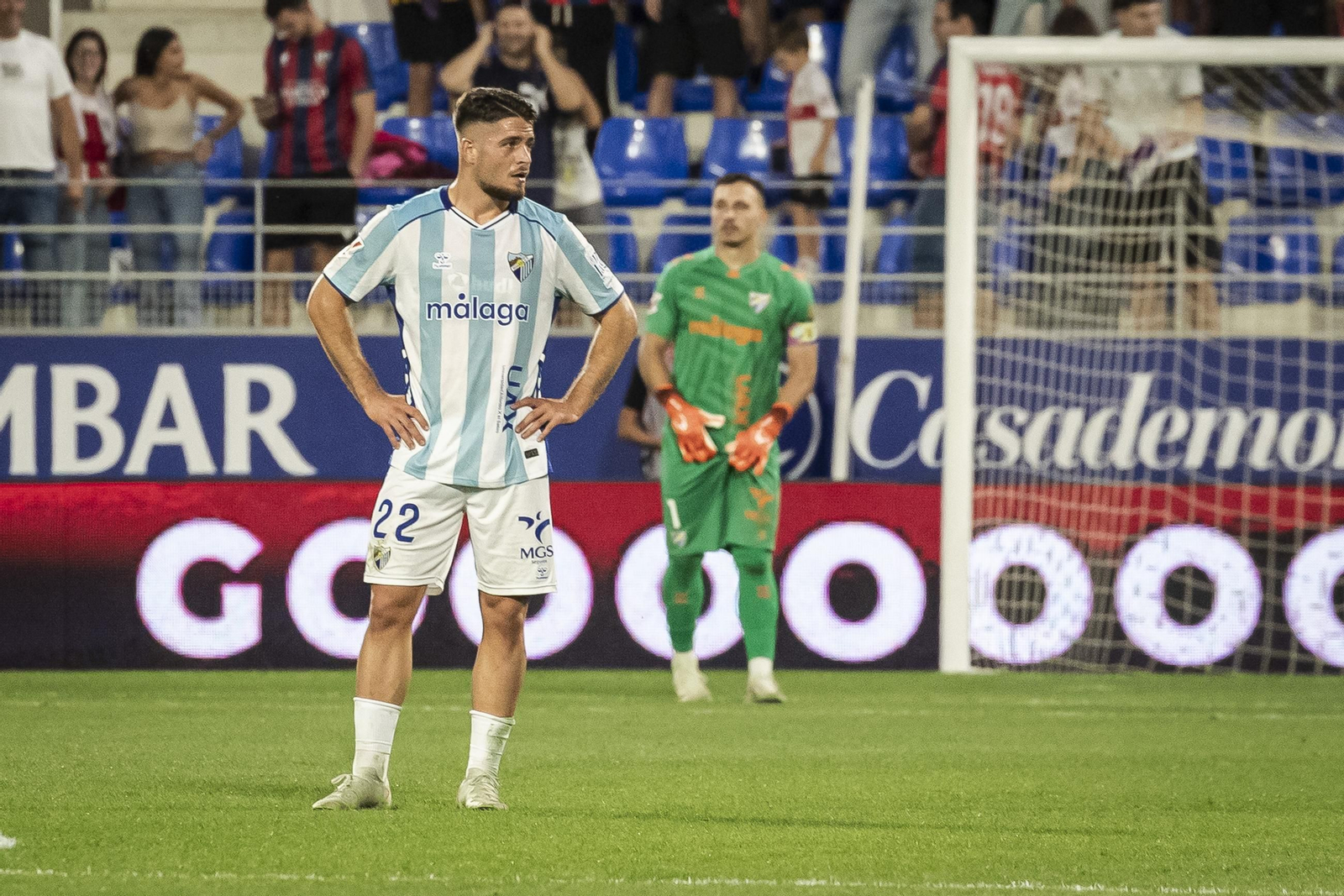 Las fotos del Huesca-Málaga CF