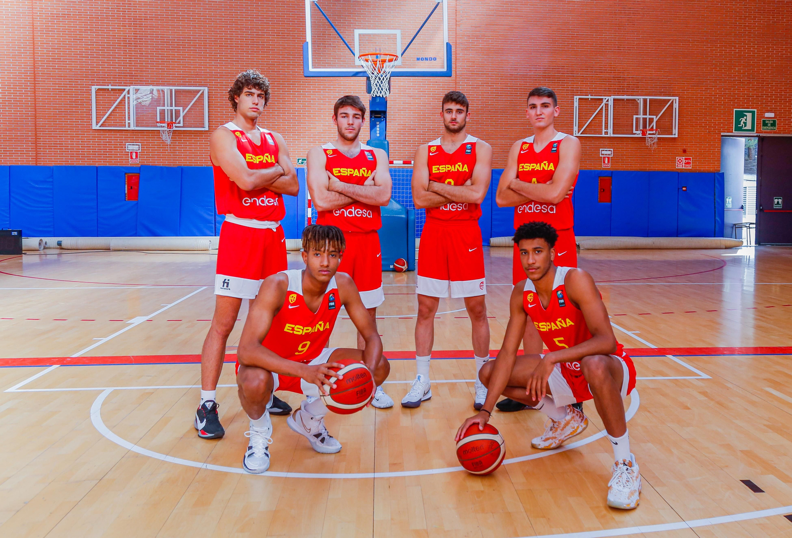 Fotos: el primer entrenamiento de la sub 20 de España con cinco malagueños