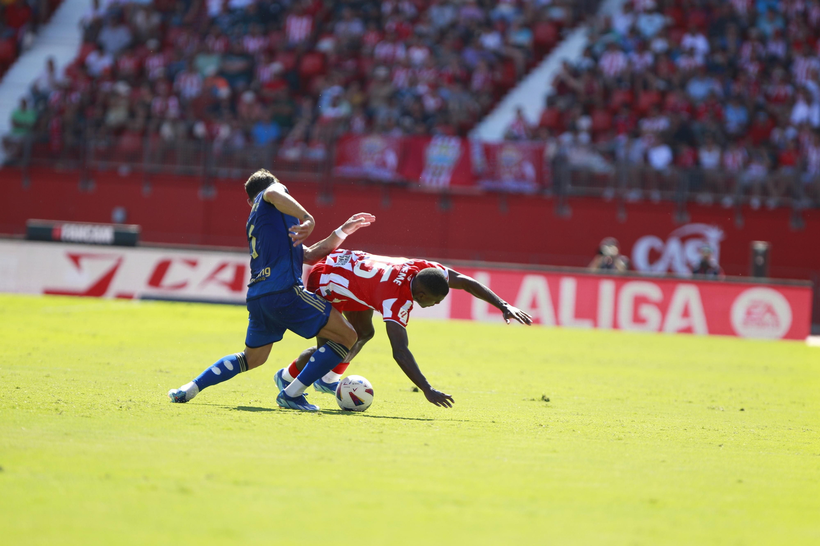 Imágenes del empate a 3 de la U.D. Almería y el Granada C.F.