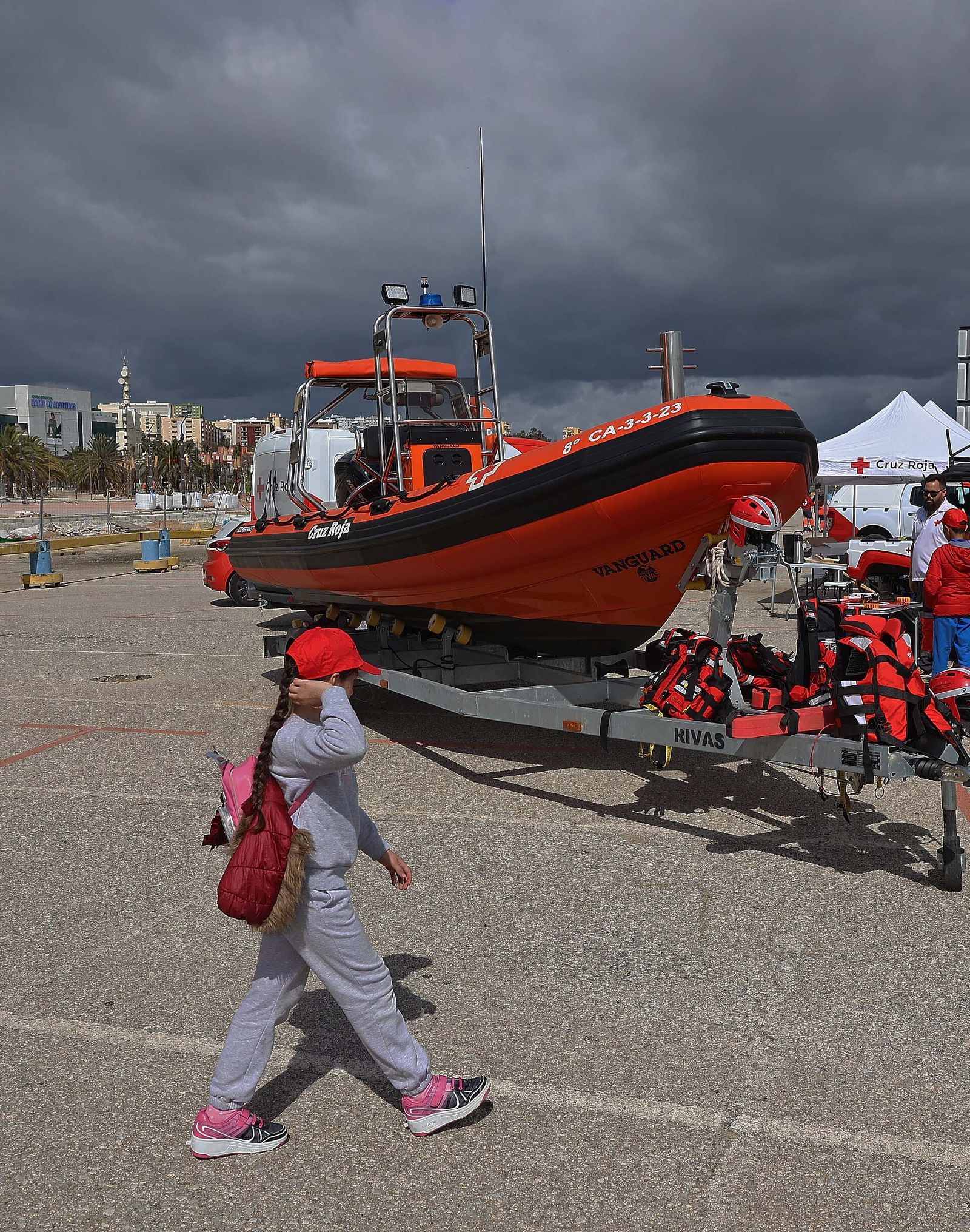 Imágenes del Día Europeo del 112 celebrado en el Puerto de Algeciras