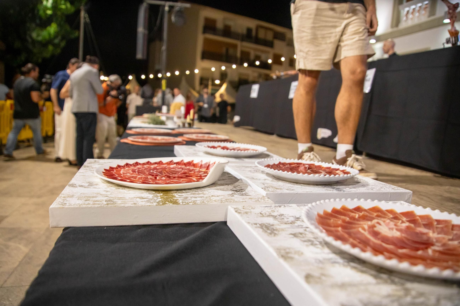 Concurso de cortadores de jamón en Serón, en imágenes