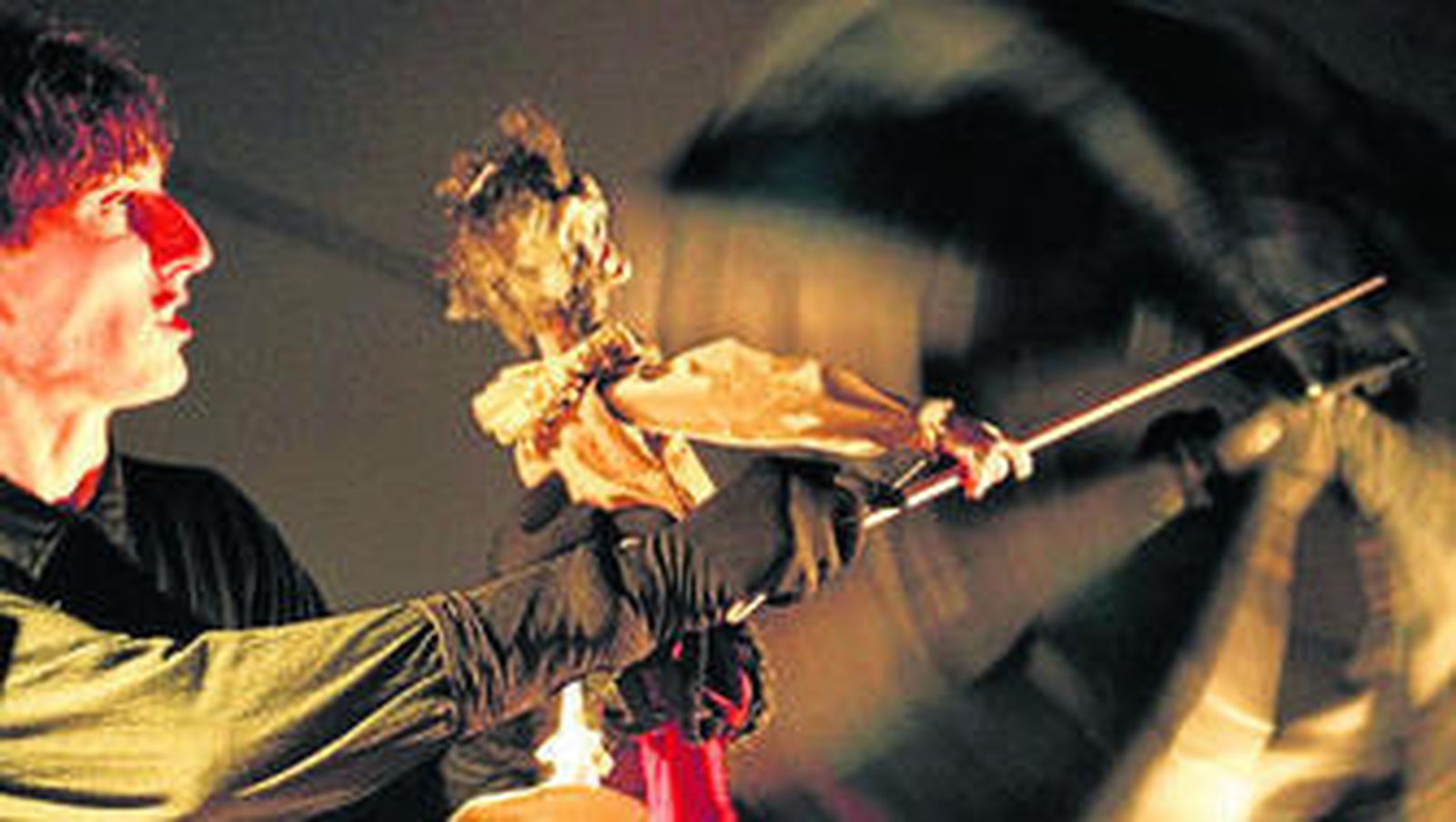 Escena de 'Quijote', la obra de títeres para adultos que se representa este fin de semana en La Fundición.