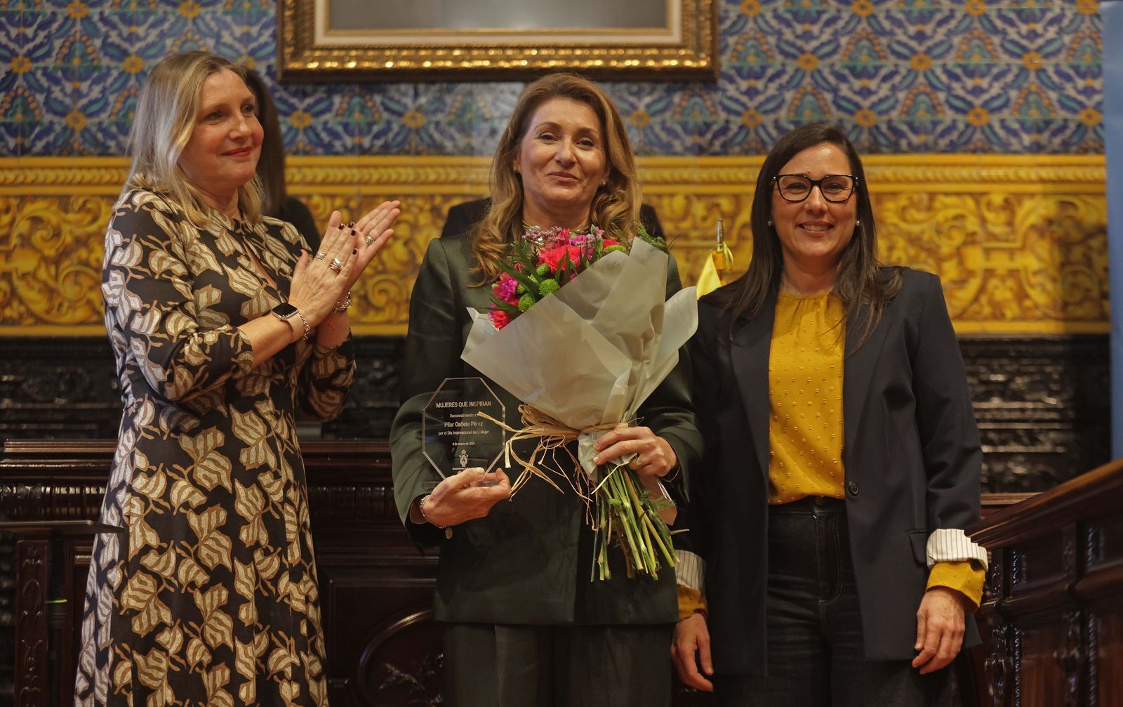 Fotos del acto institucional Mujeres que inspiran en el Ayuntamiento de Algeciras