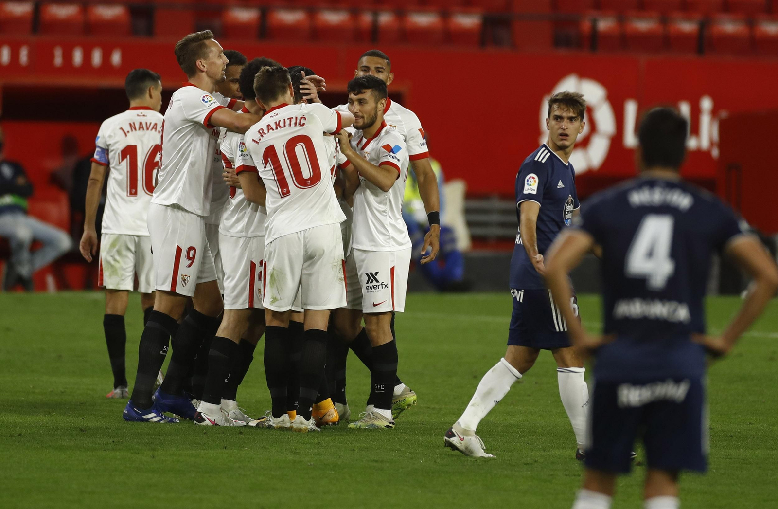 Las imágenes del Sevilla-Celta