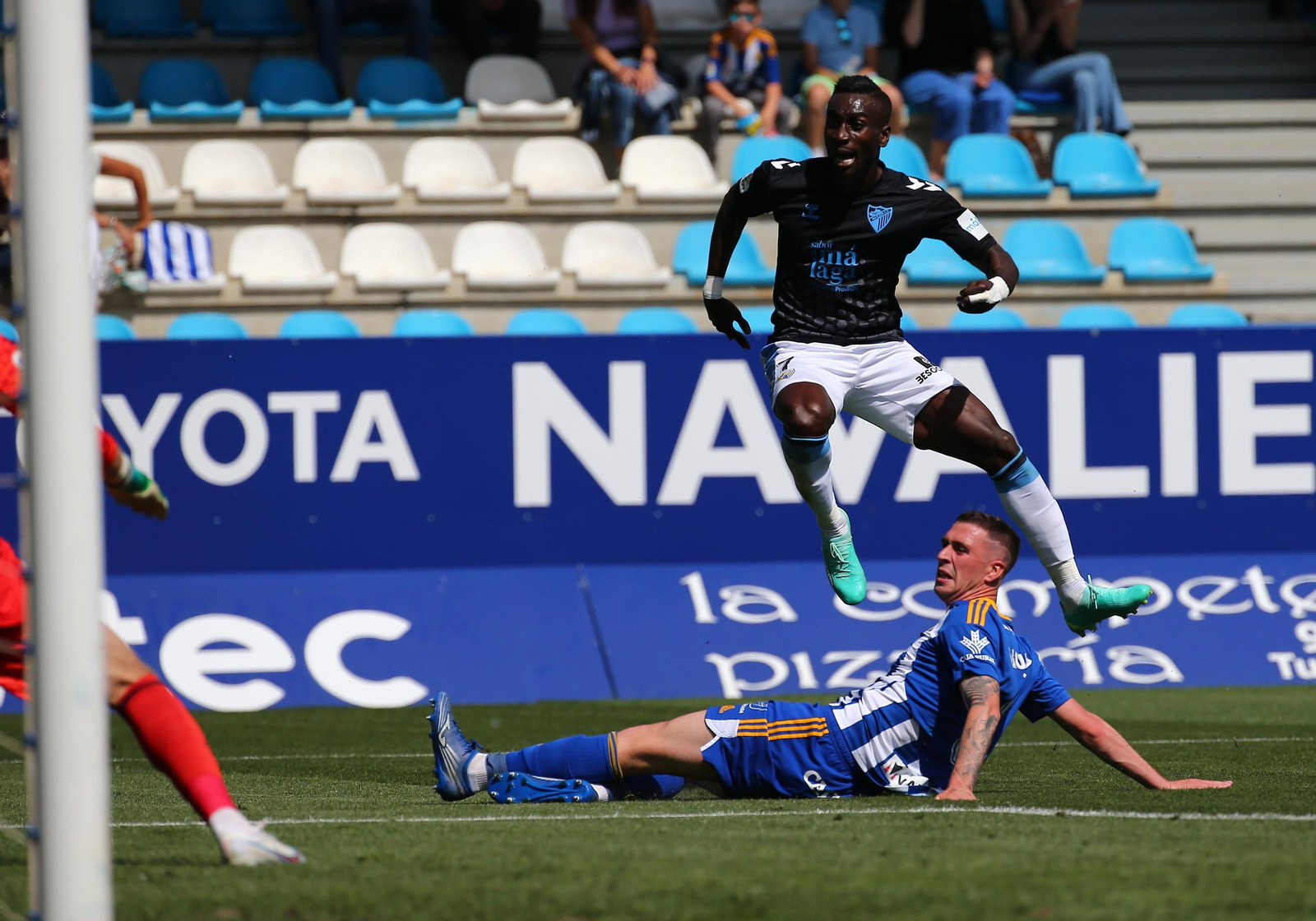 El SD Ponferradina - Málaga CF, en fotos