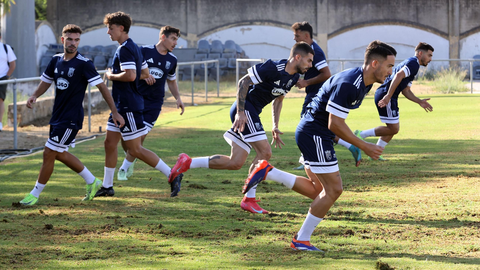 Primer entrenamiento del Xerez CD en el Pedro Garrido de Jerez