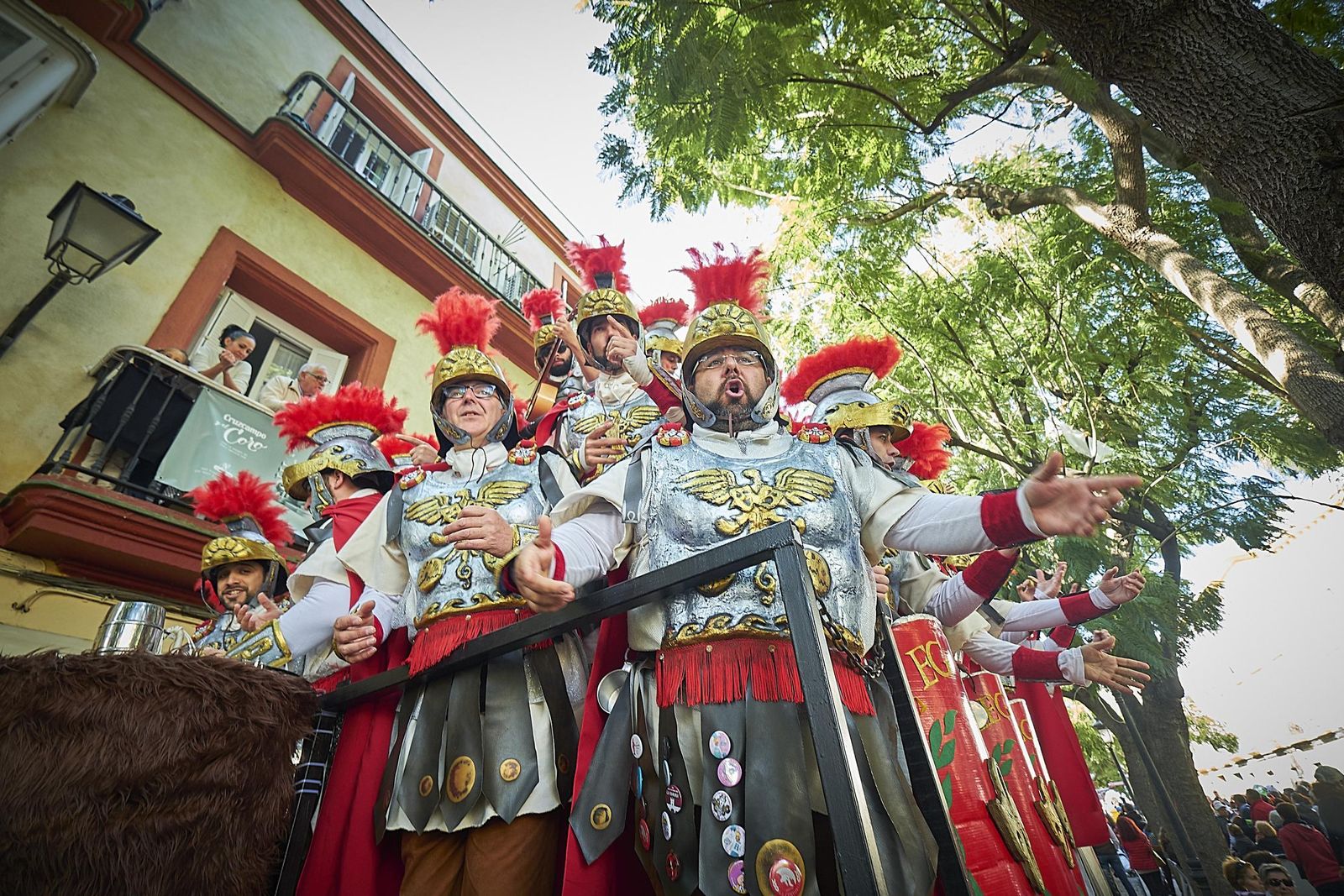 Las imágenes de la Batalla de Coplas y el carrusel de la Viña