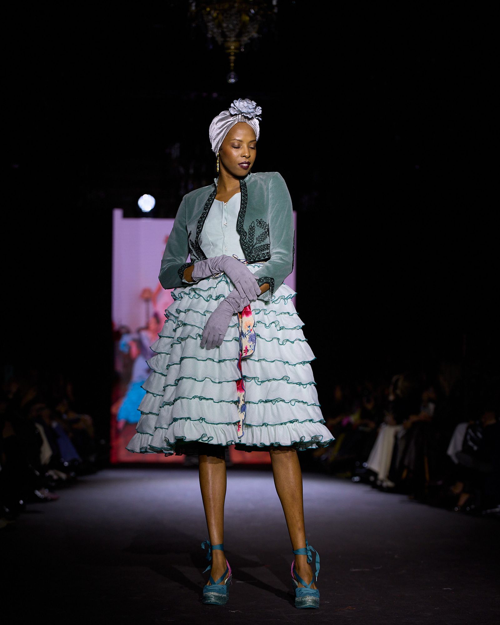 El desfile de flamenca Pol Núñez en We Love Flamenco 2026, todas las fotos